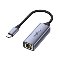 Adaptador Veggieg Ethernet Usb Tipo C 3.0 A Rj45 Lan Ethernet 10/100/1000 Mbps Nintendo Pc Notebook