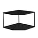 thumbnail image 2 of Estante De Almacenamiento De Cocina, Estante De Esquina, Soporte Para Gabinete De Encimera De Cocina, 2 Niveles, Negro, 2 of 5