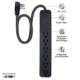 thumbnail image 2 of Protector contra sobretensiones GE UltraPro de 6 salidas, 2 pies con cable de extensión, 2 of 7