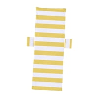 Magideal - Cubierta De Silla De Playa De Rayas Con Bolsillos Laterales Para Mujeres Convenientes Sillón De La Piscina Para El Sillón Para La Piscina Del Hotel De Blanco Amarillo Claro