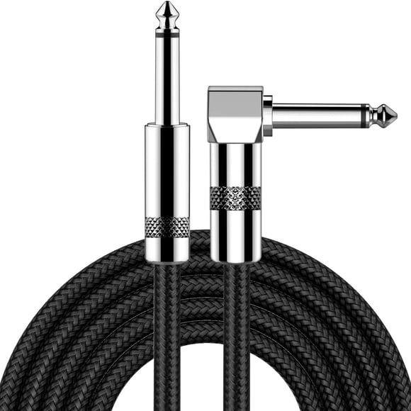 Cable para instrumentos eléctricos New Bee de 1,8 m, color negro