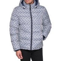 Chaqueta Tommy Hilfiger Para Hombre, Con Capucha, Plumón Acolchado