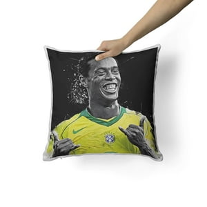 Creango - Cojin Decorativo Ronaldinho Futbol