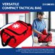 thumbnail image 2 of Bolsa de primeros auxilios Dixie EMS Dixigear vacía roja, 2 of 7