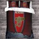 thumbnail image 3 of Soft Duvet Cover Set Arsenal Quilt Cover Set, Pillowcase, Hidden Zip, Super Club, Microfibre, 3 of 3