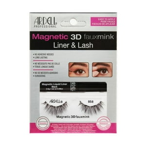 Ardell - Kit Pestañas Magnéticas Y Delineador Faux Mink 858