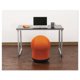 thumbnail image 2 of Silla con Pelota de Ejercicio Safco Zenergy Giratoria Antiexplosión Naranja, 2 of 2