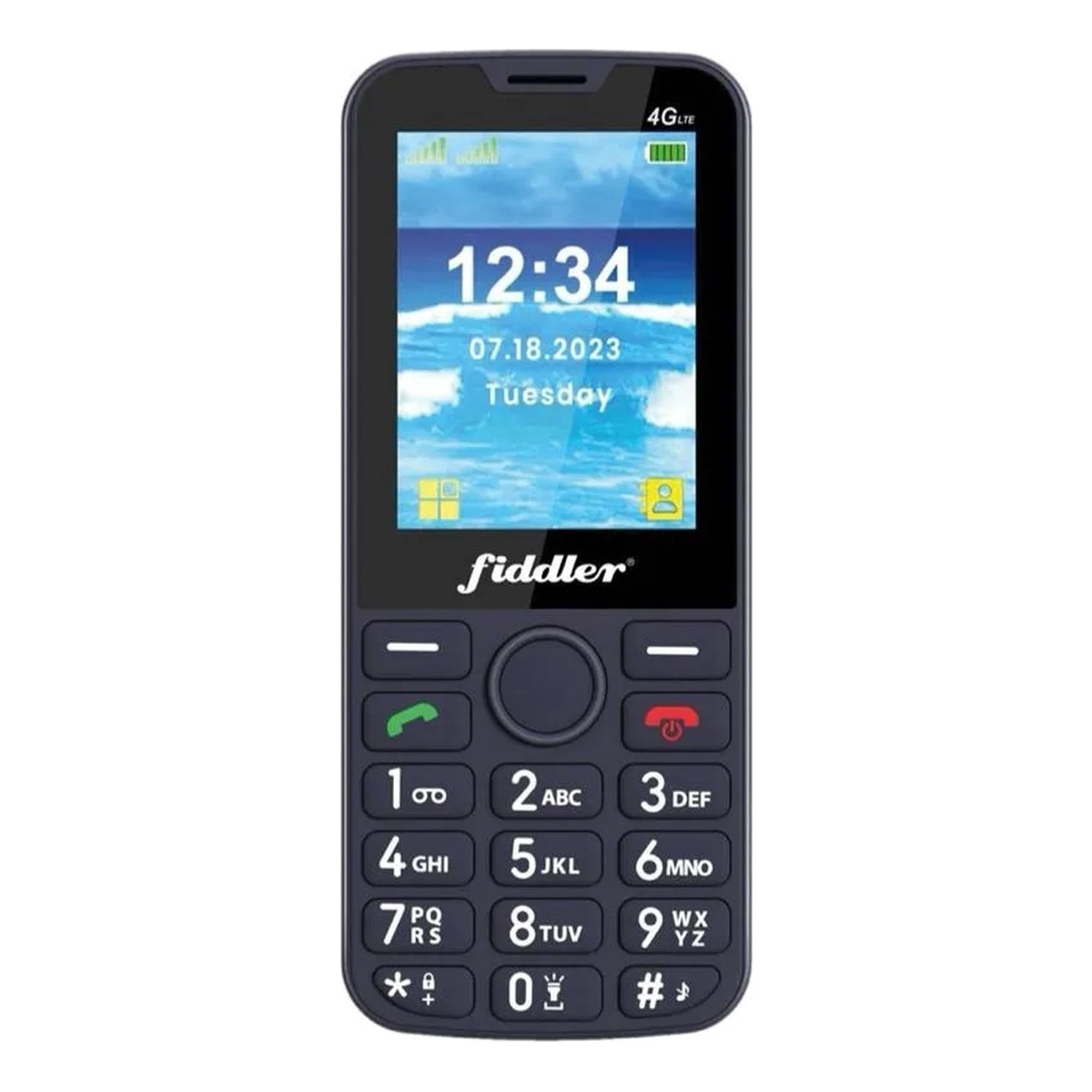Telefono Senior Phone 2/4g Bt Dsím 48/128mb Fiddler Fd-d117