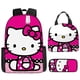 thumbnail image 1 of Hello Kitty Student School Bag Hello Kitty Lunch Bag Insulated Lunch Bag Cartoon Cute KT Children's Backpack Mochila, 1 of 3