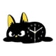 thumbnail image 1 of Reloj De Mesa Con Forma De Gato, Funciona Con Pilas, Ideal Para Año Nuevo, Dormitorio, Comedor O Escritorio., 1 of 5