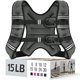 thumbnail image 1 of Chaleco lastrado Zeerun ajustable 3-14 kg reflectante gris, 1 of 8