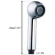 thumbnail image 2 of Cabezal de grifo extraíble de 2 funciones para fregadero de cocina, repuesto para grifo de baño, conexiones G1/2, cromo pulido (modelo 6), 2 of 3