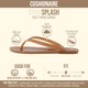 thumbnail image 4 of Chanclas CUSHIONAIRE Splash Jelly para mujer Whisky 8, 4 of 9