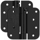 thumbnail image 1 of Bisagras de puerta IOQ de 4" con cierre automático de resorte en negro mate, 1 of 8