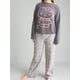 thumbnail image 3 of Pijama Micropolar Mujer Hello Kitty gris L, 3 of 6