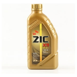 Aceite Para Motor Zic 5W30 X9 Ls Sintetico Bencinero/Diesel Dpf 1L
