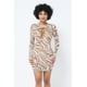 thumbnail image 1 of Vestido de Malla Estampada, 1 of 5