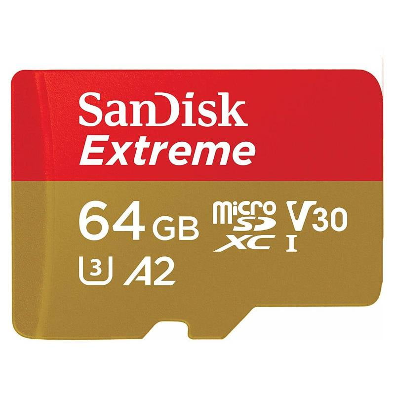 Sandisk - Tarjeta Micro Sd Extreme 64gb