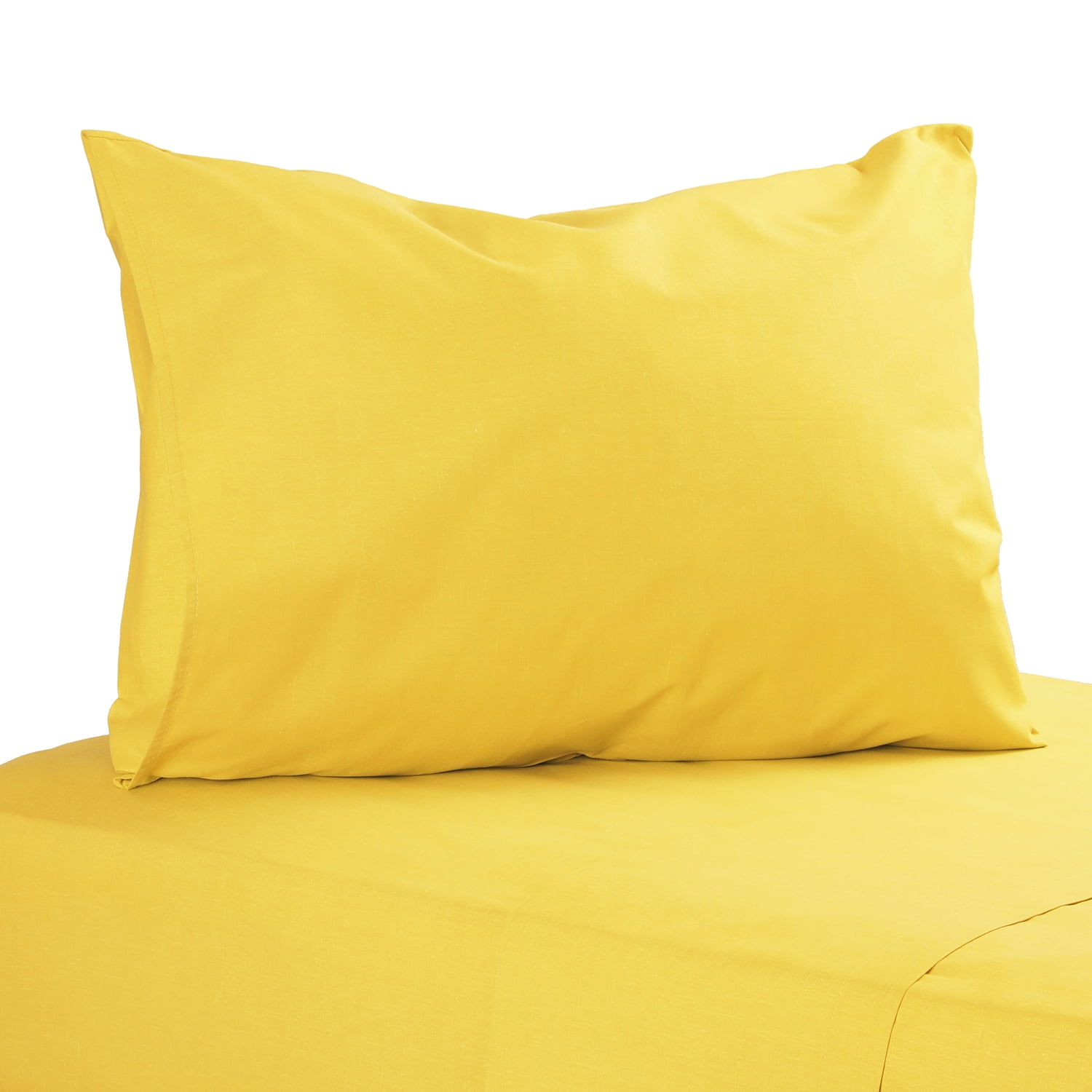 Sueño Blanco - Juego De Sabanas, Single, Color Amarillo, 144 Hilos