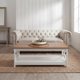 thumbnail image 3 of Mesa de Centro Rectangular Blanca Madera Vittoria, 3 of 8