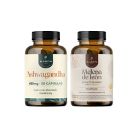 Karün Life - Pack Ashwagandha + Melena De Leon - 120 Cap Karun Life