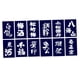 thumbnail image 2 of Banderas De La Bandera Del Empavesado De Estilo Japonés Tienda Restaurante Decoración De La Puerta Azul Oscuro, 2 of 5