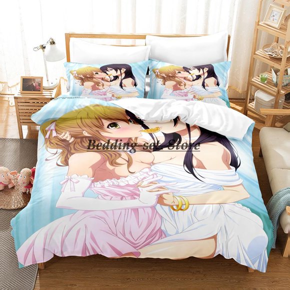 Anime Citrus Bedding Set Bed Set Aldult Kid Bedroom Duvetcover Sets Bed Sheet Set