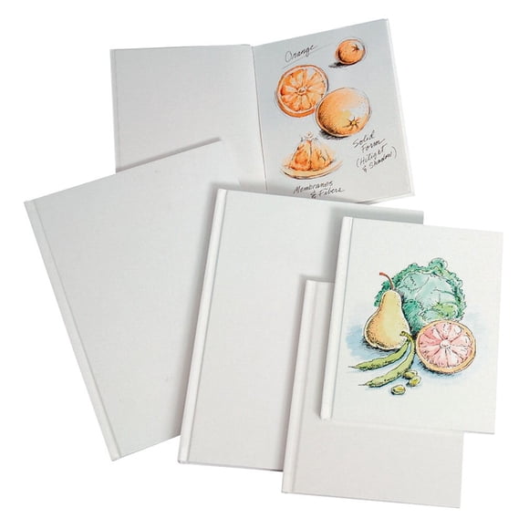 Cuaderno de bocetos Sax Blanc, tapa dura, 28 páginas, 21,6 x 27,9 cm, paquete de 4
