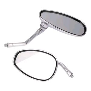 Genérico - Espejos Para Moto Chopper / Custom / Bobber Hilo 10Mm