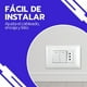 thumbnail image 5 of Enfunche + 2 interruptores 10A 250V Blanco Hogar y Oficina, 5 of 8