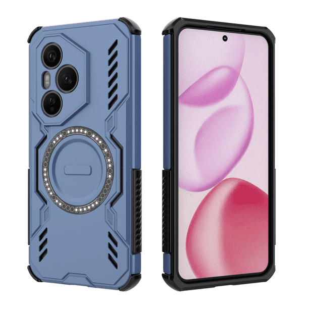 Funda FOXDOCK para Honor 400 Pro 5G , magnética, resistente a golpes, con soporte, unisex, carga inalámbrica