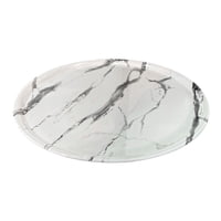 Imahe - Tabla Redonda Melamina 35 Cm Marmol Blanco