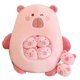 thumbnail image 4 of Carpincho De Peluche De Juguete De Dibujos Animados De Carpincho Suave De Peluche Para Ni?os Regalos De Cumplea?os Rosa, 4 of 5