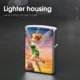 thumbnail image 4 of Campanilla-theme Copper Metal Lighter Shell, Premium Replacement Refillable Lighter Case with Durable Metal Construction, Compatible with Zippo and Most Standard Lighter Models, 4 of 6
