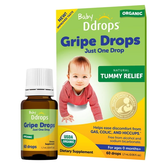 Gotas para Cólicos Baby Ddrops Orgánicas 60 gotas