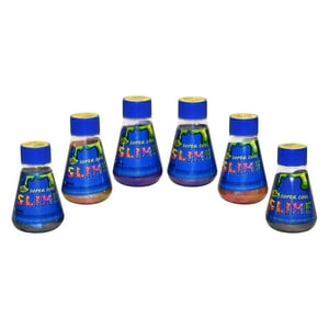 Slime Super Cool - Paquete De Fiesta De 6 Piezas, Holográfico, Multicolor, 5+