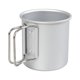 thumbnail image 1 of Taza De Café Taza De Camping Mango Plegable 0.3L Ligero Para Viajes De Turismo Plata, 1 of 5