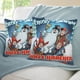 thumbnail image 3 of Frosty el Muñeco de Nieve Fundas de almohada de terciopelo con tema, regalos de funda de almohada, decoración para el hogar, cojín de lanzar, regalo de cumpleaños para fans y parejas.56*56cm., 3 of 6