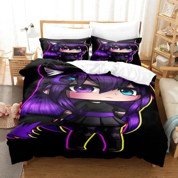 The Gacha Girl Bedding Sets Duvet Cover Set With Pillowcase Full Bedclothes Bed Linen Bed Sheets