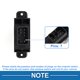 thumbnail image 4 of Unique Bargains Interruptor de Ventana Eléctrica No.935801R001 Lado del Pasajero Delantero Derecho Interruptor de Control de Ventana para Hyundai Accent 2013-2017 Negro, 4 of 7