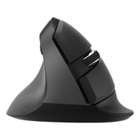 Genérico - Mouse Delux M618 Zd Vertical Zurdos Negro