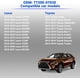 thumbnail image 2 of Tapa de combustible 77300-07030 para Toyota Venza Highlander Sienna Tacoma Camry RAV4 Corolla Avalon Tundra Sequioa Prius C-HR, Lexus CT200h ES300h ES350 GS450h NX300h RX350,77300-53030, 2 of 7