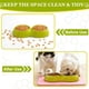 thumbnail image 5 of Uxcell Alfombrilla para Comida de Gato, 19x12 Pulgadas Alfombrilla de Alimentación para Mascotas de Silicona Antideslizante Estilo Huella Impermeable, 5 of 7