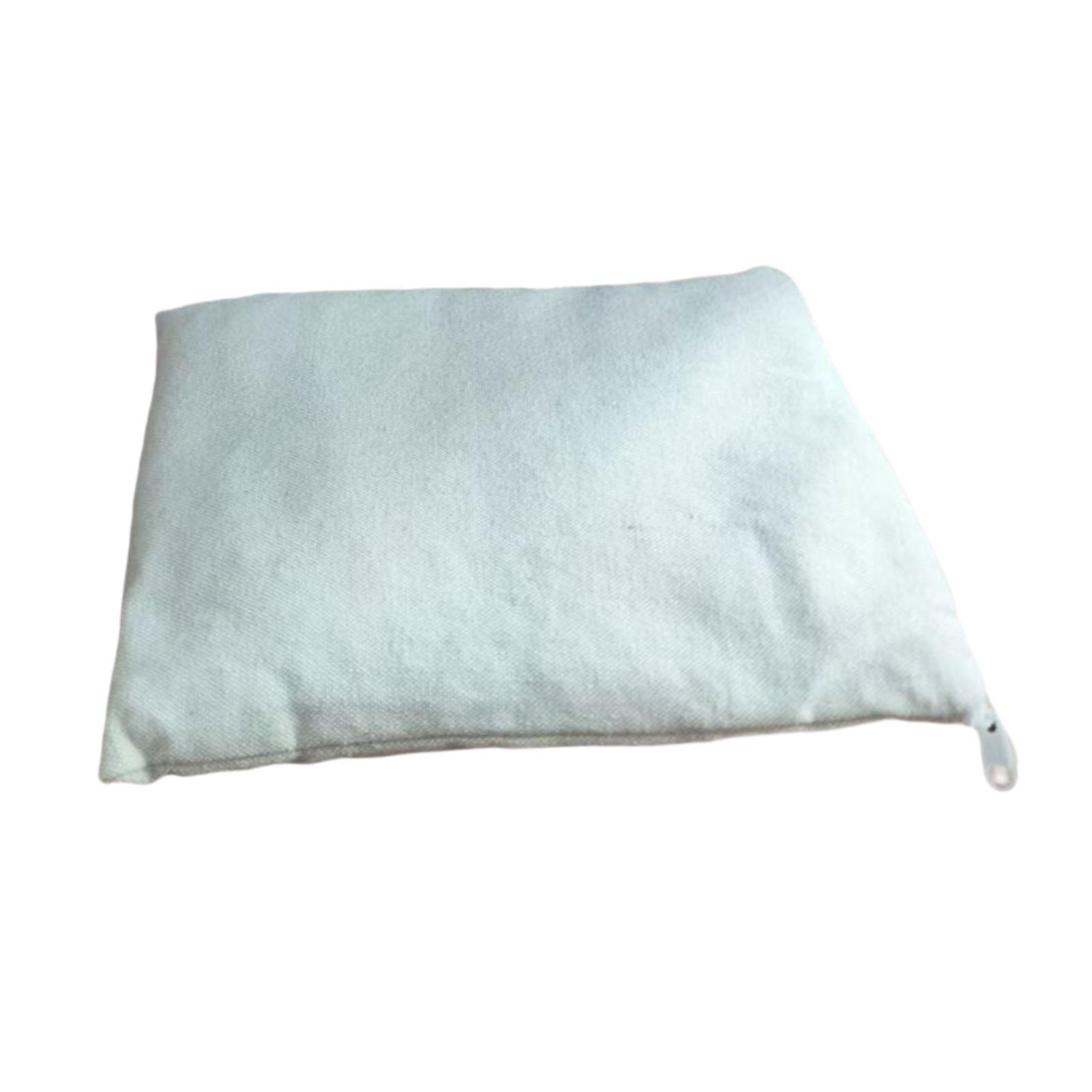 Ioensy - Bolsa De Calor De Tela Vacía, Lavable, Almohadilla Térmica Para Microondas Para Calambres Musculares, Espalda, 14 X 19 Cm