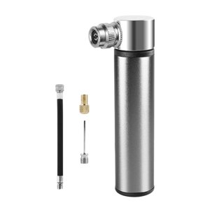 Ioensy - Mini Bomba De Bicicleta Cnc, Herramienta De Reparación De Inflado Rápido, Universal, 120 Psi, De Titanio, Sin Soporte