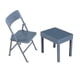 thumbnail image 4 of Figura De Acción Mini Silla De Escritorio Modelo Pantalla Escala 1:12 Silla De Mesa En Miniatura Gris Oscuro, 4 of 5