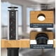 thumbnail image 5 of Torre Enchufe Negro 80mm Chileno 3 Orificios (1 USB-A + 2 USB-C), 5 of 6