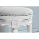 thumbnail image 3 of Taburete de bar New Ridge Home Goods Chapman 26, madera blanca, 3 of 6