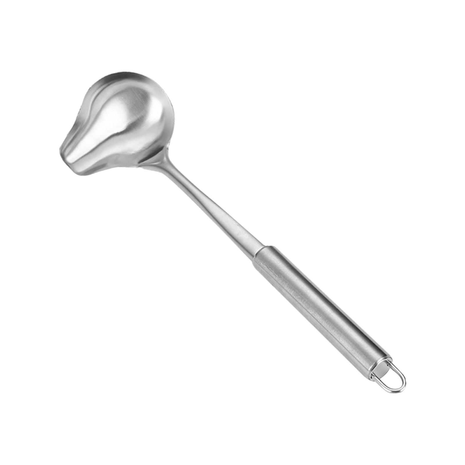 Magideal - Cucharón De Sopa, Cucharón Para , Utensilio De Cocina, Herramienta De Cocina, Cuchara Para Rociar, Cucharón Para , Salsas, Chocolates, Servi