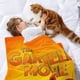 thumbnail image 2 of Garfield - Garfield anti-pilling, suave, ligera, esponjosa y acogedora de lujo para hogar y cocina – Perfecta para niños y adultos,50X70cm, 2 of 6
